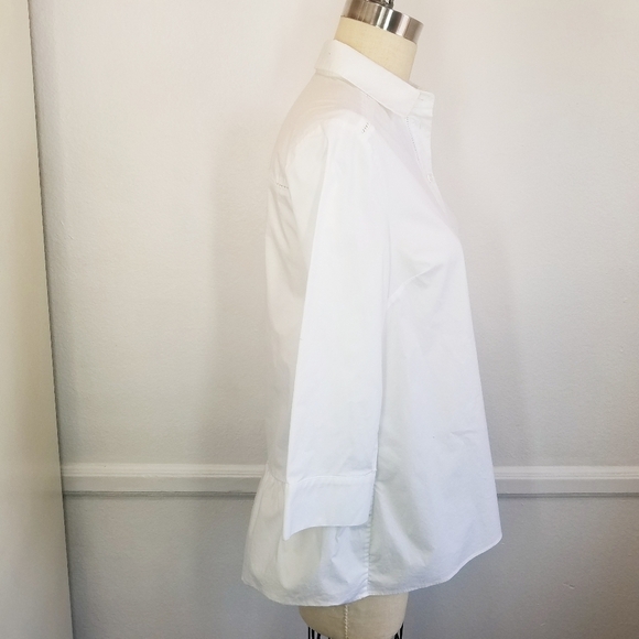 🌸 Kate Spade | Broome‎ Street White Buttondown shirt S - Picture 4 of 10